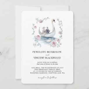 Romantic Wedding by the Lake Invitation