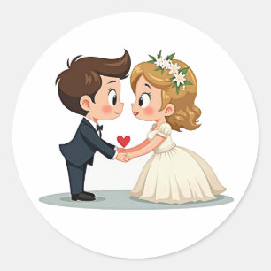 Romantic Wedding Dance Sticker