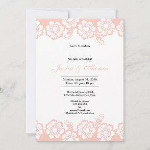 Romantic Wedding Engagement Card