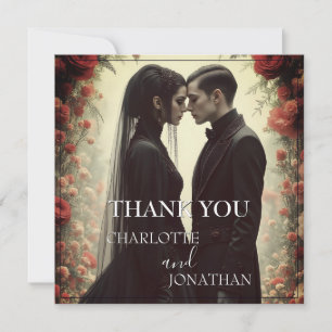 Romantic Wedding in Black Elegance