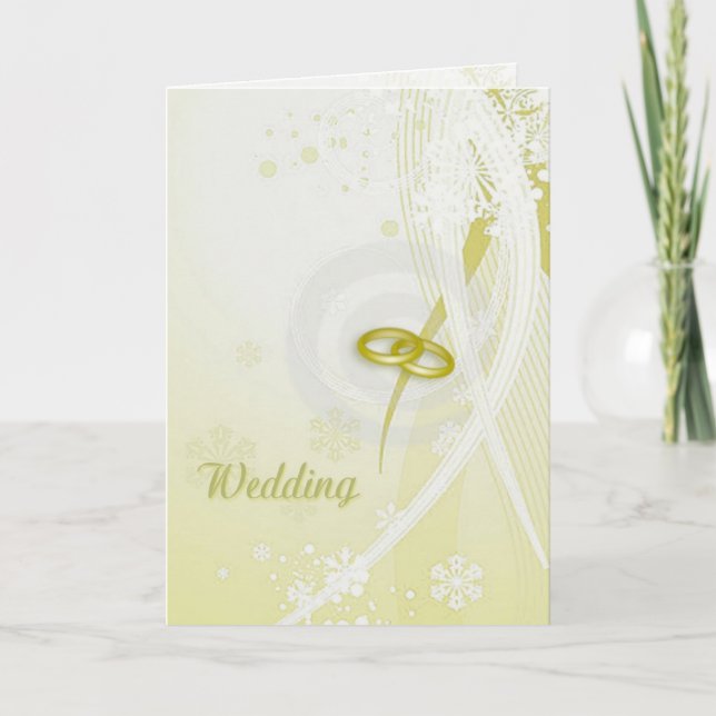 Romantic Wedding Invitation (Front)