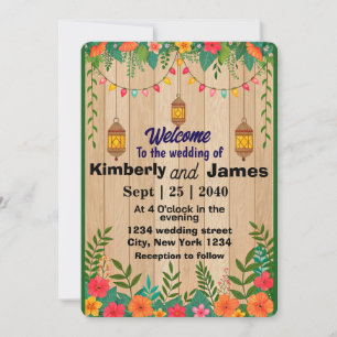 Romantic Wedding Invitation