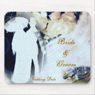 Romantic Wedding Mousepad