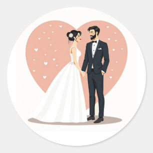 Romantic Wedding Stickers