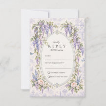 Romantic Wisteria Garden Wedding