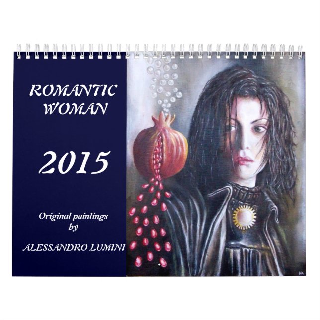 ROMANTIC WOMAN 2015 CALENDAR (Cover)
