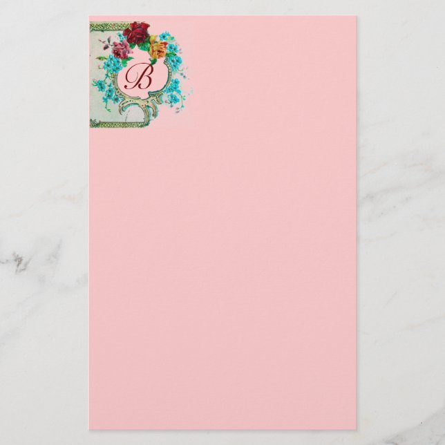 ROMANTİCA 3 MONOGRAM STATIONERY (Front)