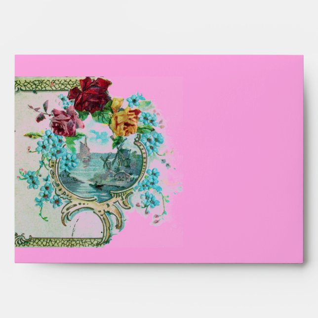 ROMANTICA 3 pink blue red Envelopes (Front)