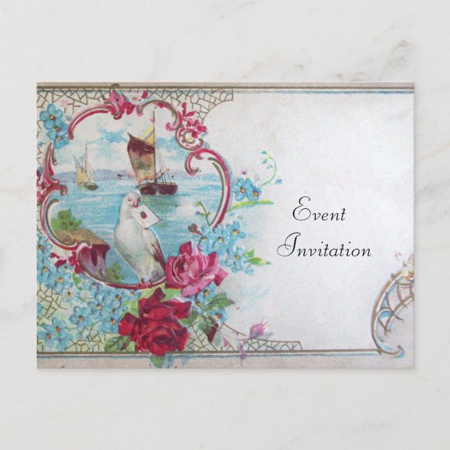 ROMANTICA Invitation postcard (Front)