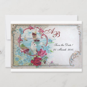 ROMANTICA  MONOGRAM INVITATION