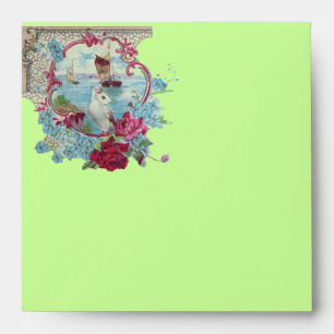 ROMANTICA pink red blue green Envelope