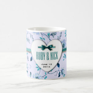 RomanticCharm vintage floral wedding collection Coffee Mug
