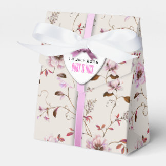RomanticCharm vintage floral wedding collection Favour Box
