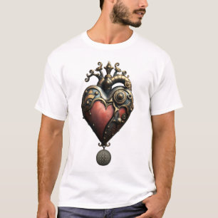 Romanticism in wheels and tubes the steampunk soul T-Shirt