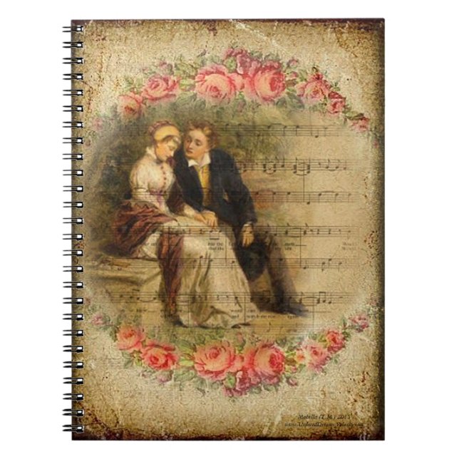 Romanticism Spiral Notebook (Front)