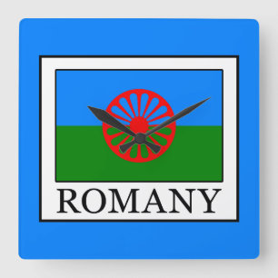 Romany Square Wall Clock