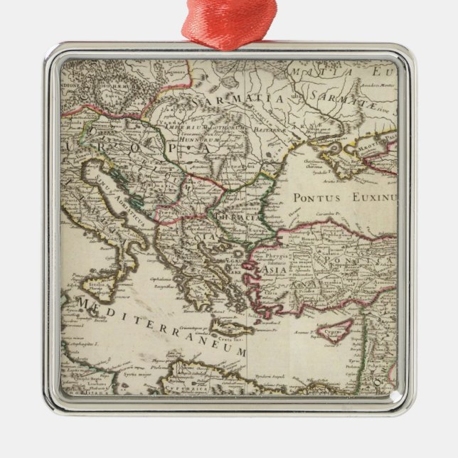 Rome 2 metal tree decoration (Front)