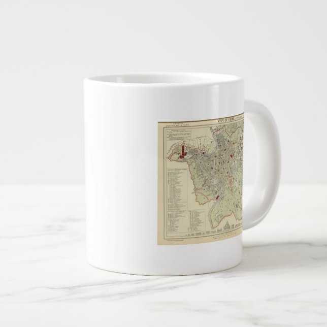 Rome 4 large coffee mug (Front Right)