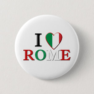 Rome 6 Cm Round Badge
