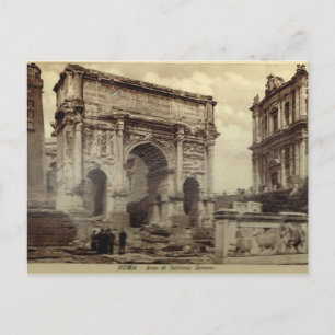Rome, Arch of Septmus Severus Postcard