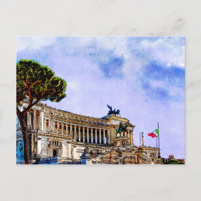 Rome art #rome postcard (Front)