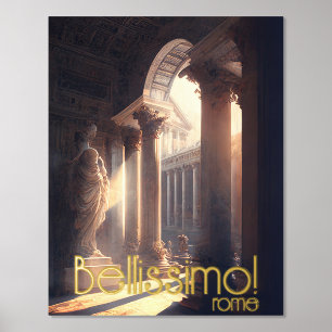 Rome Bellissimo  Foil Prints