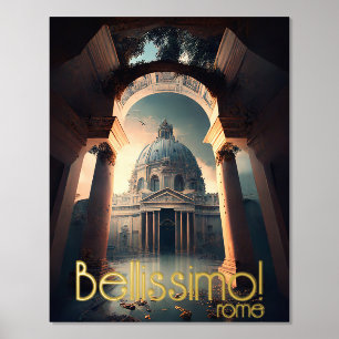 Rome Bellissimo  Foil Prints