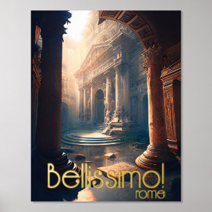Rome Bellissimo  Foil Prints