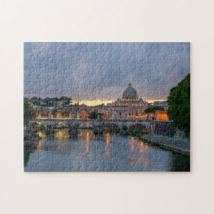 Rome bridge jigsaw puzzle