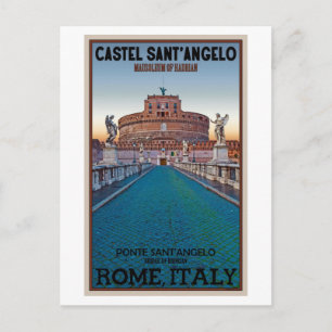 Rome - Castel Sant'Angelo Postcard