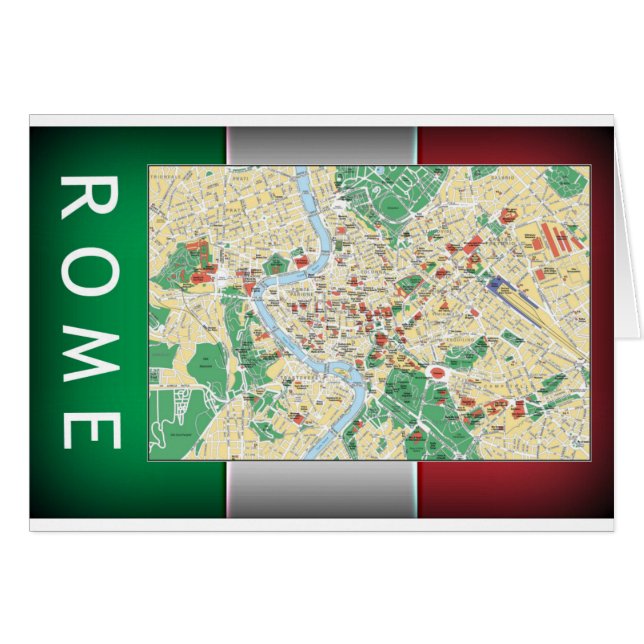 Rome City Map (Front Horizontal)