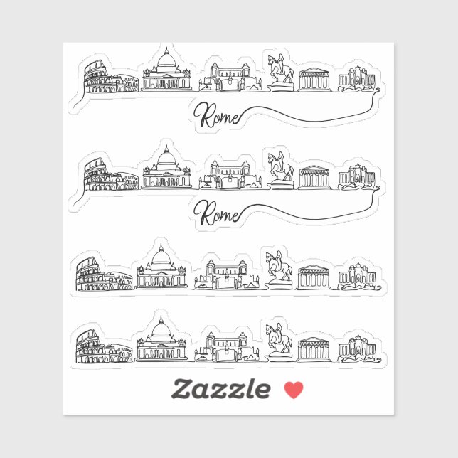 Rome City Skyline (Sheet)