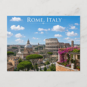 Rome City View Postcard