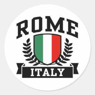 Rome Classic Round Sticker
