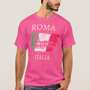 Rome Coliseum Flag T-Shirt