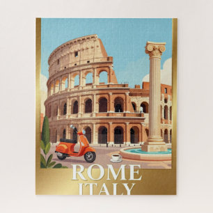 Rome Colosseum Ancient Italian Heritage Jigsaw Puzzle