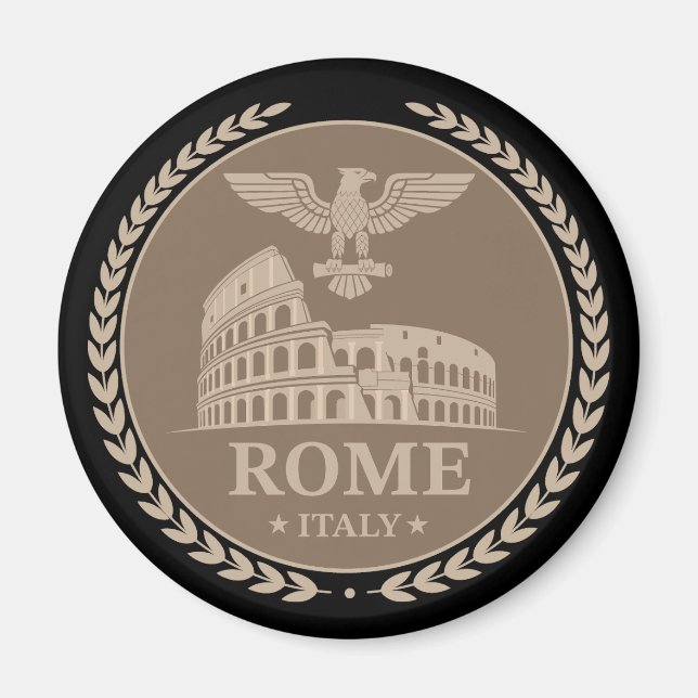 Rome Colosseum Italy Europe Magnet (Front)
