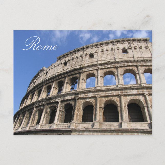 Rome, Colosseum Postcard (Front)
