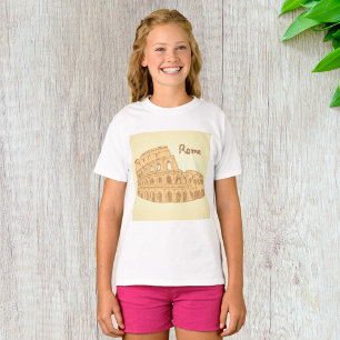 Rome Colosseum Sketch T-Shirt
