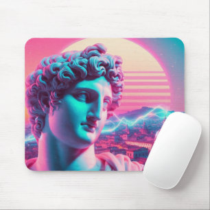 Rome Ethereal Dreamy Urban Vaporwave Retrowave Mouse Pad
