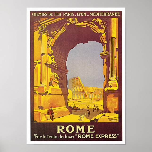 Rome Express Poster (Front)