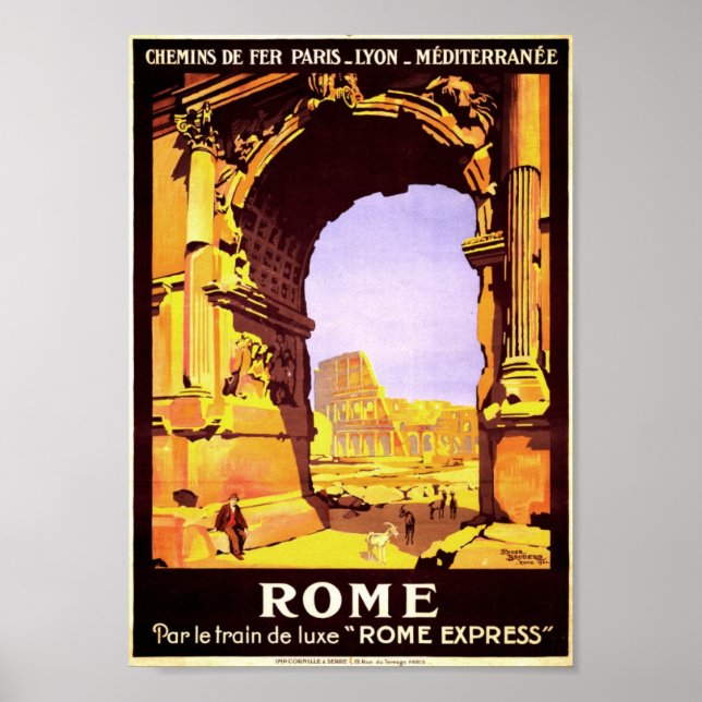 Rome Express Poster (Front)