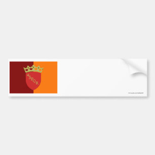 Rome Flag Bumper Sticker