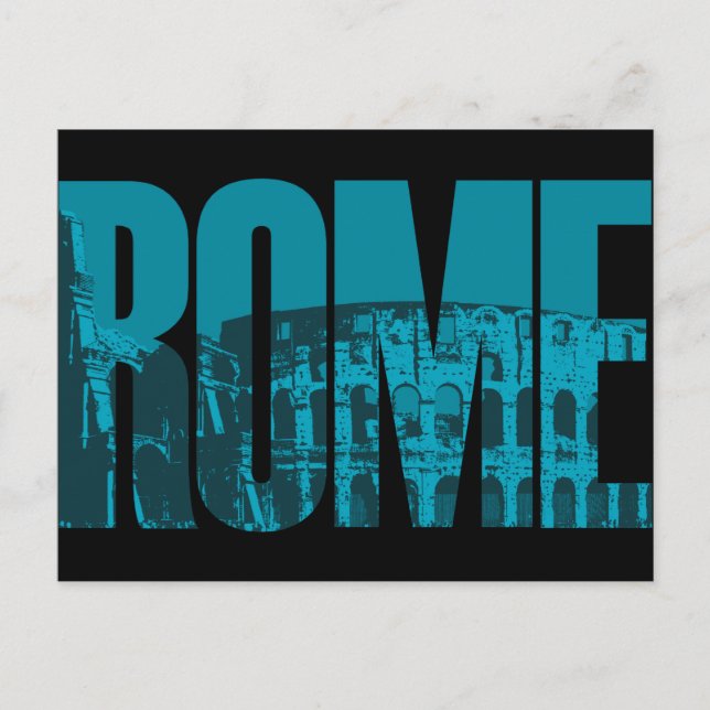 Rome Graphic Postcard (Front)