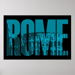 Rome Graphic Poster