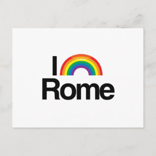 ROME - I LOVE PRIDE -.png Postcard