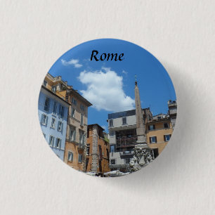 Rome, Italy 3 Cm Round Badge