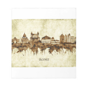 Rome Italy Cityscape Notepad