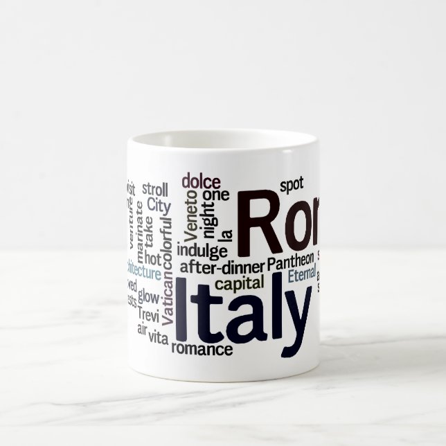 Rome Italy Coffee Mug (Center)