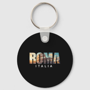 Rome Italy Colosseum Landmark Roma Key Ring